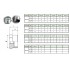 Paslanmaz Dişli Redüksiyon (Bushing) 1"x1/2" AISI316L